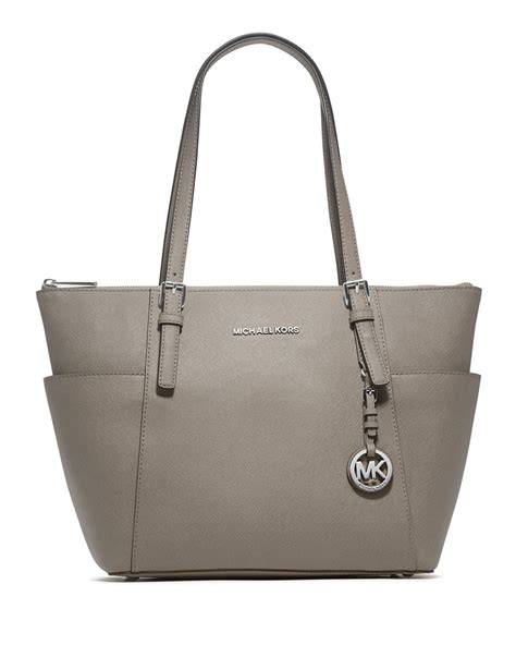 grey bag michael kors|Michael Kors grey tote bag.